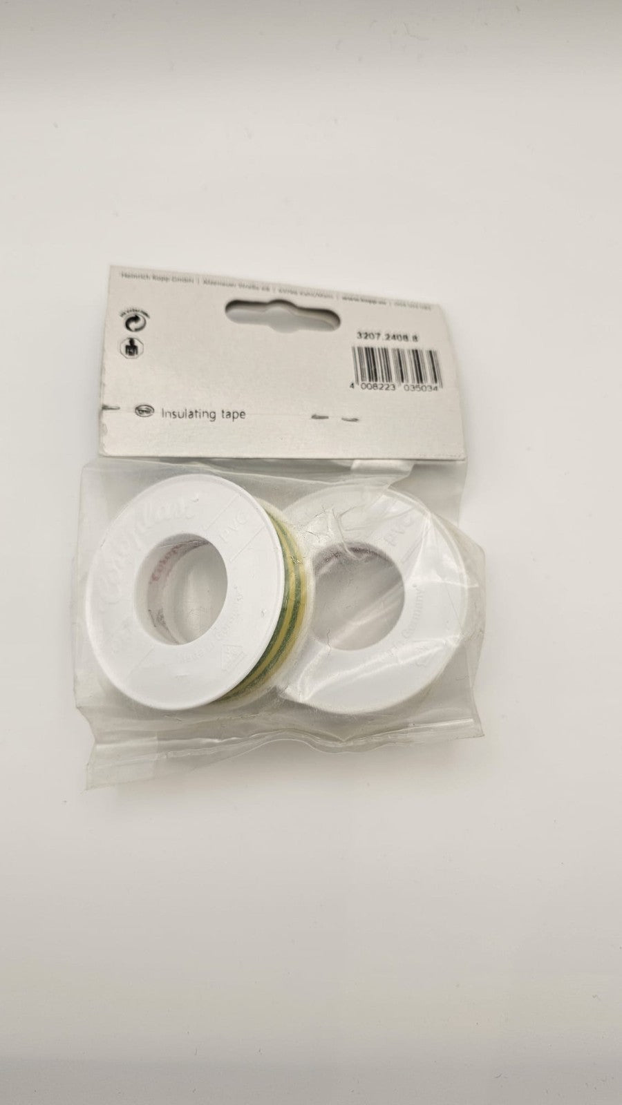 Kopp Isolierband PVC 15mm x 10m 2er Set Elektroband Tape Installation