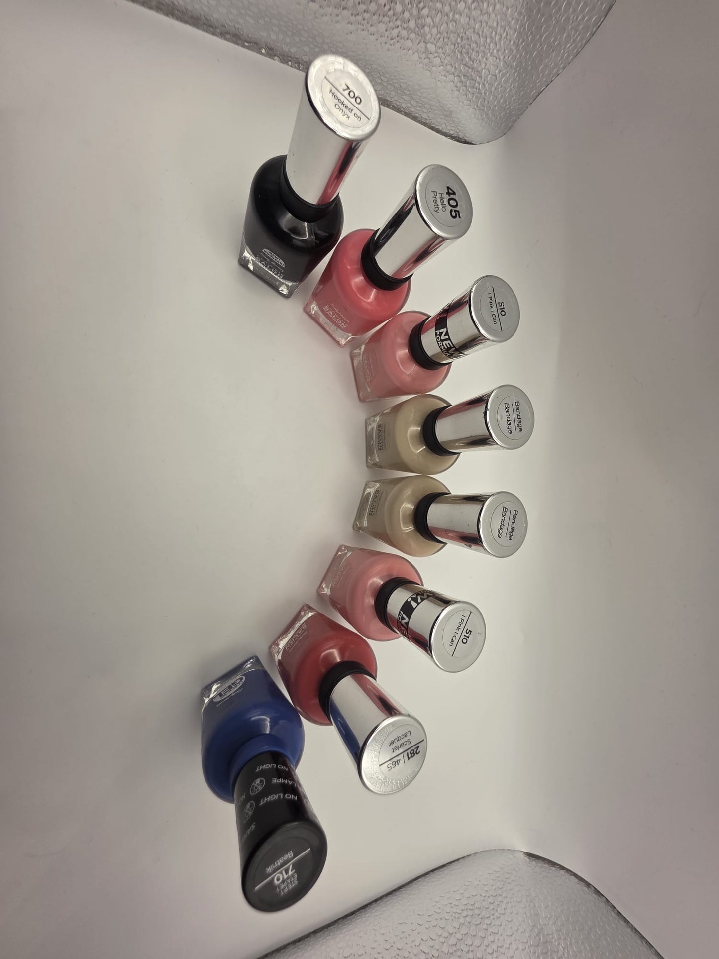 8x Nagellack Beauty Set Neuware Restposten verschiedene Farben UVP ca. 80€