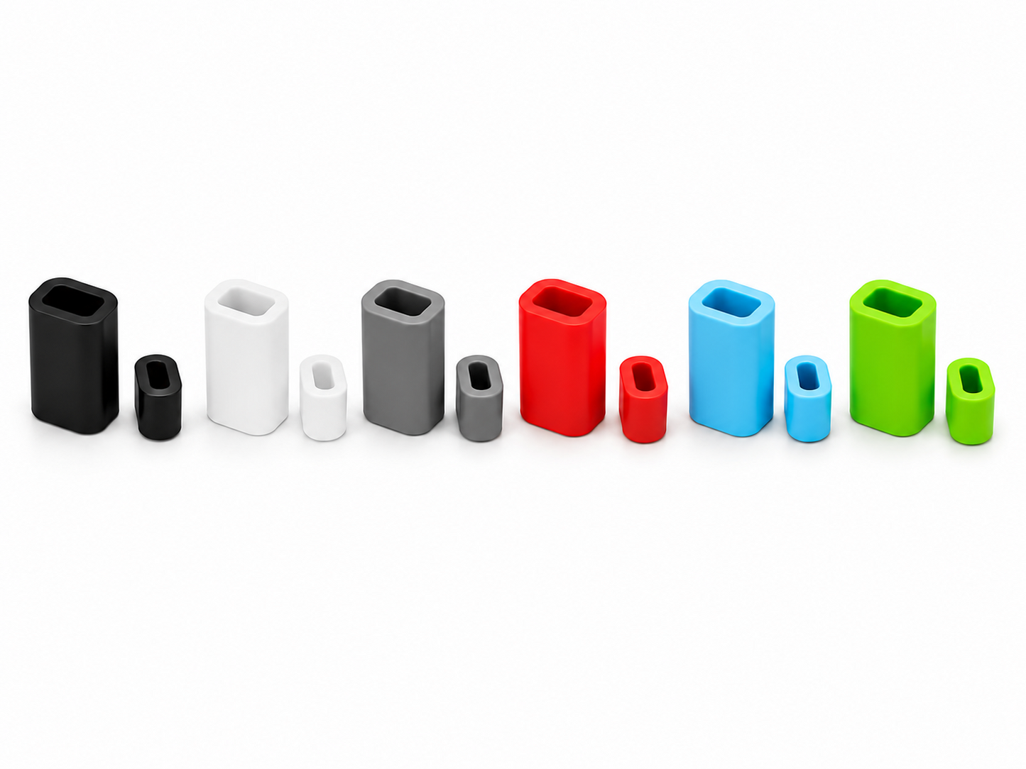 Kabelmanagement Zubehör Auswahl – Kabelclip, Kabelschutz, Staubschutzkappen USB-