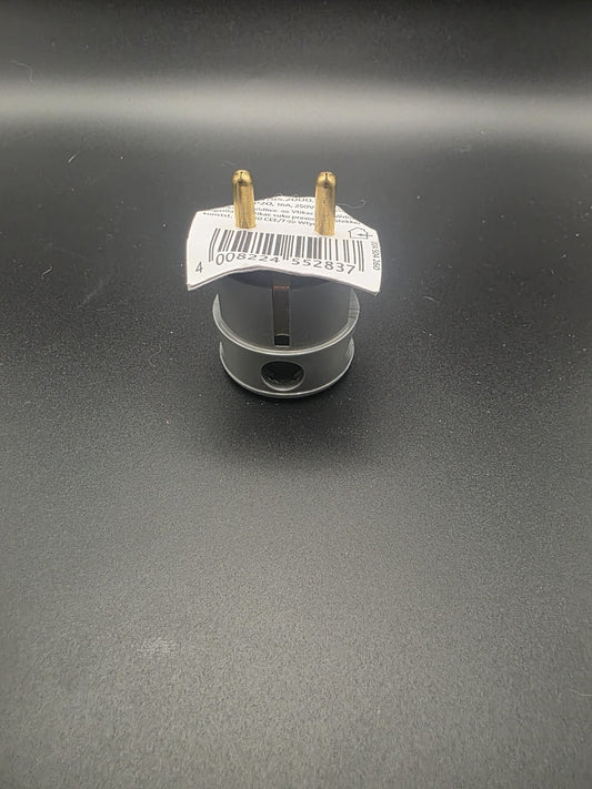 Kopp Schutzkontakt-Stecker grau 16A 250V Schuko Stecker IP20 neu