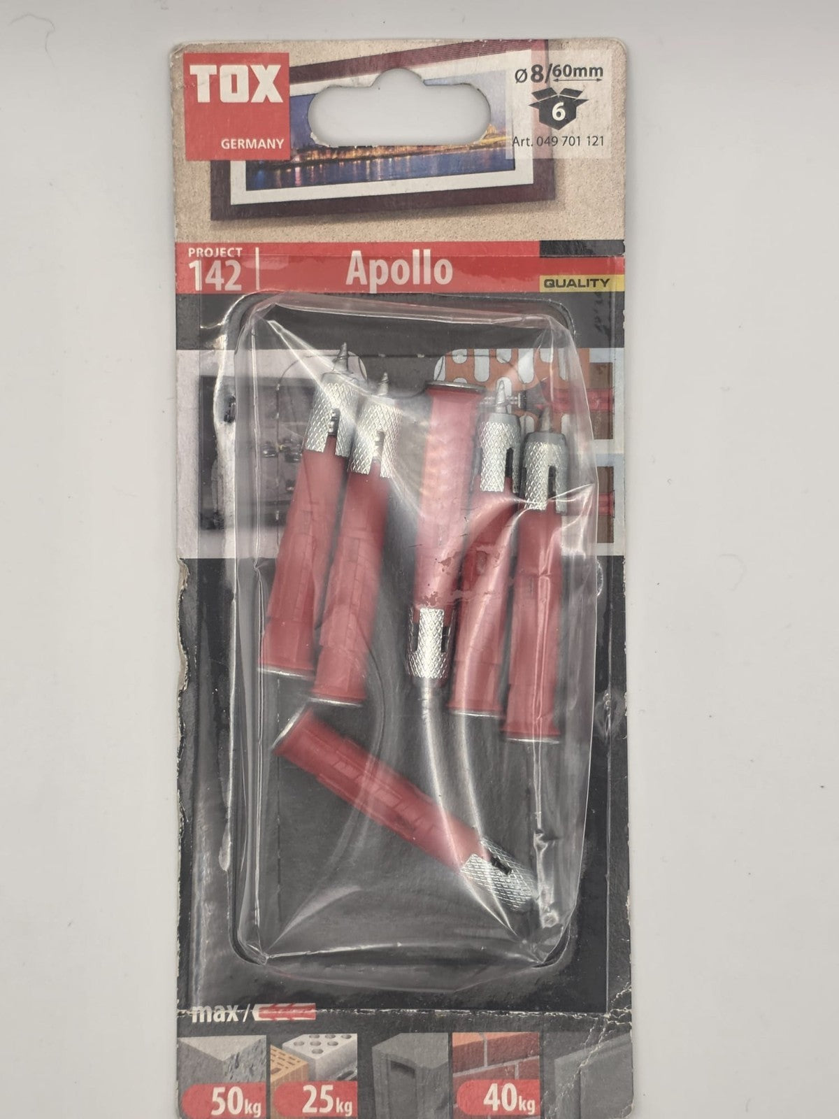 TOX Hohlraumdübel & Spezialbefestigung | Acrobat Spiral Pro Pirat Apollo Look |