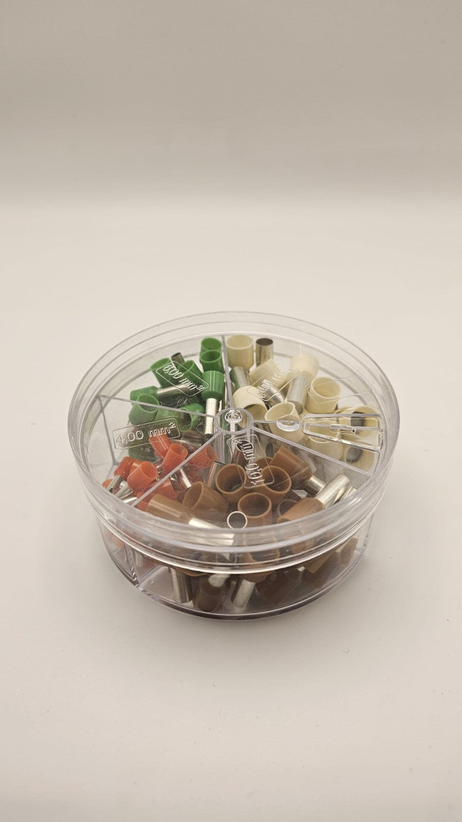 Kopp Aderendhülsen Sortiment Box 4–16 mm² isoliert Kabelendhülsen Set