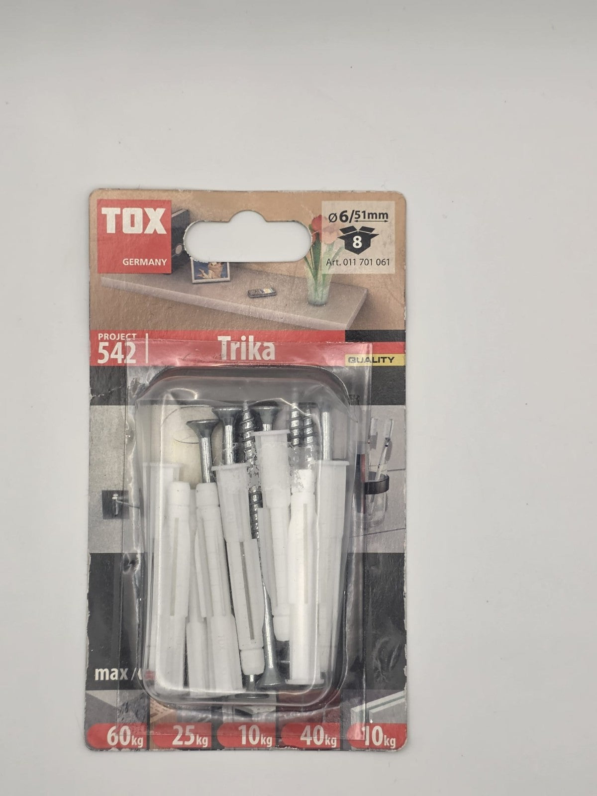 TOX Dübel Befestigungstechnik | Barracuda TRI Trika Joker Deco Tetrafix | Auswah